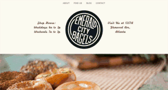 Desktop Screenshot of emeraldcitybagels.com